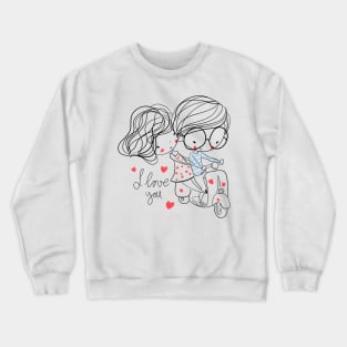 I love you Crewneck Sweatshirt